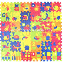 Ambientalmente, EVA Foam puzzle números + letras de eva, quebra-cabeças para crianças